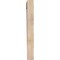 Ekena Millwork Traditional Block Smooth Bracket, Douglas Fir, 3 1/2"W x 24"D x 32"H BKT04X24X32TRA05SDF - alternate 2